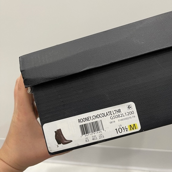 Naturalizer Rooney Dual Zip Bootie Chocolate 10.5 - Picture 7 of 10